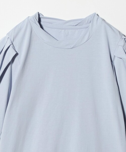 Pheeta(フィータ)の「<Pheeta>Emmy カーブリーブ カットソー / 015C-CU7(Tシャツ/カットソー・レディース・ブラック/ライトブルー/ホワイト・FREE)」の14枚目の写真