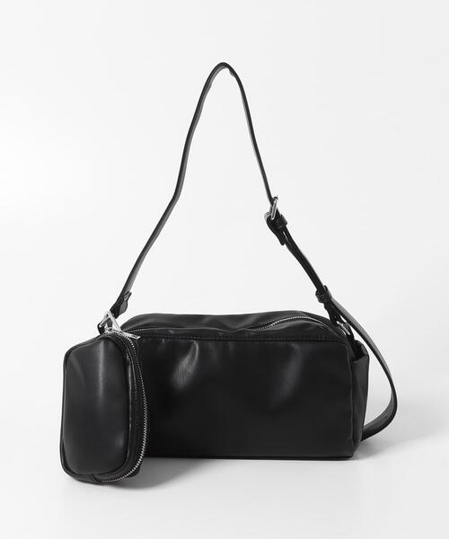 URBAN RESEARCH Sonny Label（アーバンリサーチサニーレーベル）の「スクエアボディバッグ（ショルダーバッグ・レディース・ブラック/ブラウン・ONE）」の7枚目の写真