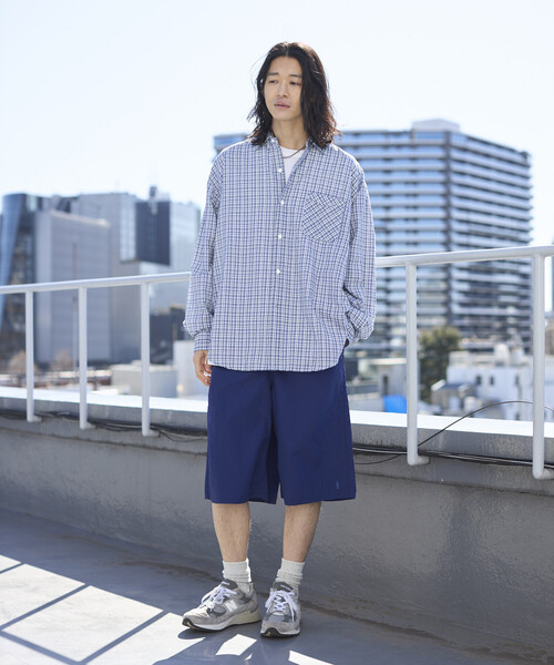 Firsthand(ファーストハンド)の「Firsthand/ファーストハンド ナイロン バギークウォーターパンツ(その他パンツ・メンズ・オリーブ/サックスブルー/ブルー/ブラック/チャコールグレー・LARGE/MEDIUM)」の19枚目の写真