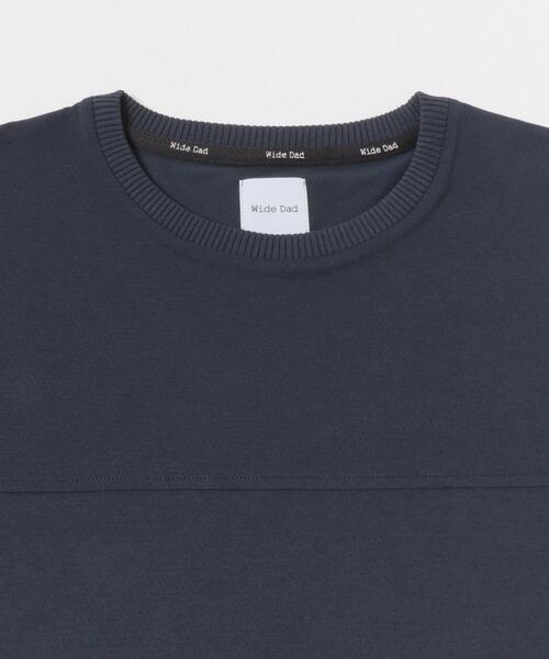 URBAN RESEARCH（アーバンリサーチ）の「Wide Dad　BREEZY TECH LONG-SLEEVE T-SHIRTS（Tシャツ/カットソー・メンズ・ブラック/ネイビー・1/2）」の14枚目の写真