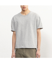 BEGIN202（ビギン202）の「[2color] 無地クロップTシャツ（Tシャツ/カットソー）」