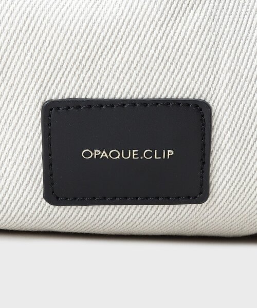 OPAQUE.CLIP(オペークドットクリップ)の「【2WAY】パンチングショルダートート(トートバッグ・レディース・ブラック/アイボリー・00)」の20枚目の写真