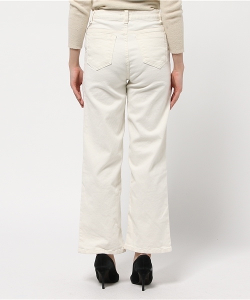 OUTLET（アウトレット）の「【CAPRICIEUX LE'MAGE】HWワイドストレート（その他パンツ・レディース・ホワイト/キャメル・38/36）」の5枚目の写真