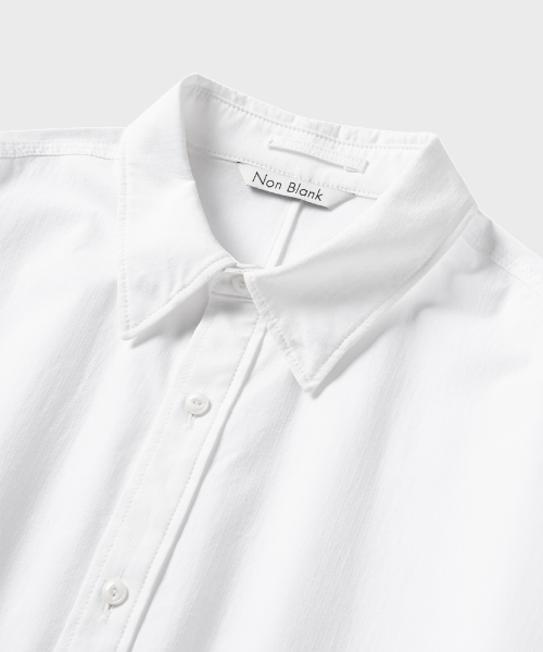 NONBLANK(ノンブランク)の「ヒドゥンボタンダウンシャツ_ホワイト(シャツ/ブラウス・レディース・その他・MEDIUM/LARGE/X-LARGE)」の3枚目の写真