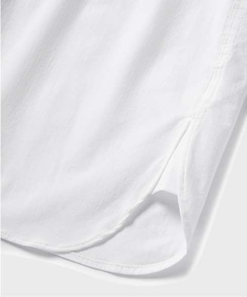 NONBLANK(ノンブランク)の「ヒドゥンボタンダウンシャツ_ホワイト(シャツ/ブラウス・レディース・その他・MEDIUM/LARGE/X-LARGE)」の8枚目の写真