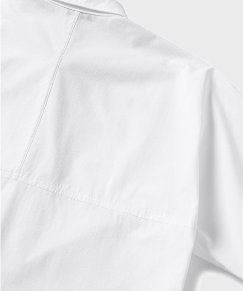 NONBLANK(ノンブランク)の「ヒドゥンボタンダウンシャツ_ホワイト(シャツ/ブラウス・レディース・その他・MEDIUM/LARGE/X-LARGE)」の9枚目の写真