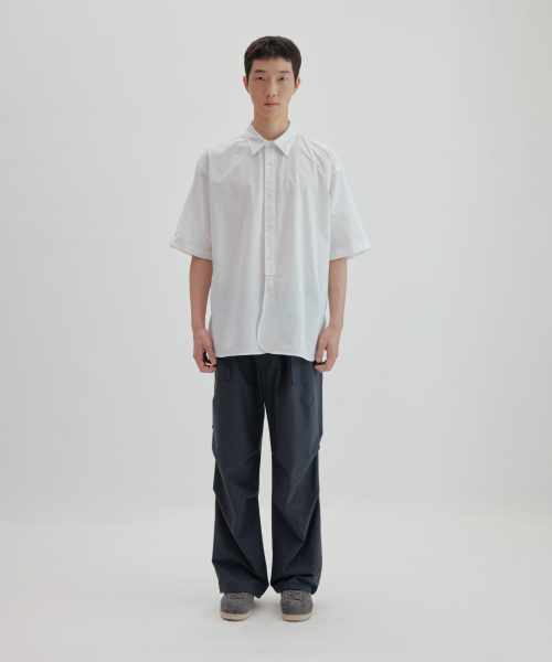 NONBLANK(ノンブランク)の「ヒドゥンボタンダウンシャツ_ホワイト(シャツ/ブラウス・レディース・その他・MEDIUM/LARGE/X-LARGE)」の12枚目の写真