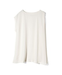 MIDIUMISOLID for Ladies アシンメトリーフレアプルオーバー