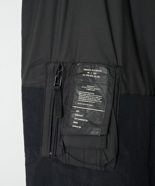 N.HOOLYWOOD(N.ハリウッド)の「【N.HOOLYWOOD】別注 9246-CP02-001 HYBRID EASY PANTS(その他パンツ・メンズ・ブラック・42/36/40cm/38)」の5枚目の写真