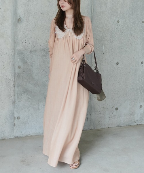LAULEN(ローレン)の「2way sheer mesh bolero cardigan(カーディガン/ボレロ・レディース・オレンジ系/ブラック/アイボリー/チャコールグレー・FREE)」の18枚目の写真