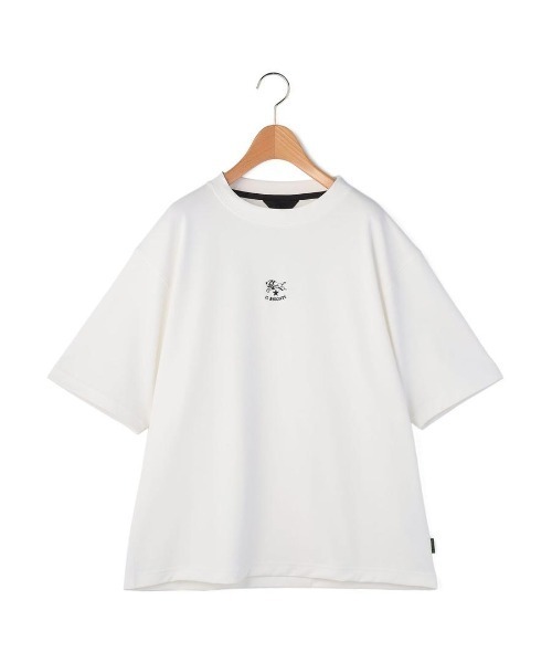 MIZUNO（ミズノ　）の「IL BISONTE × Mizuno T-SHIRT / 2026 SPRING SUMMER（Tシャツ/カットソー・レディース・ブラック/ベージュ/ホワイト・1/3）」の2枚目の写真