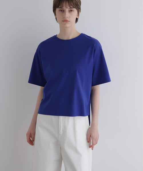 LE PHIL（ルフィル）の「パーフェクトＴコンパクトポンチ（Tシャツ/カットソー・レディース・ブルー/ブラック/レッド・F）」の10枚目の写真