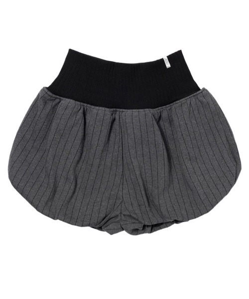 FANCY CLUB(ファンシークラブ)の「【FANCY CLUB】BANDING PUMPKIN SHORTS / 【ファンシークラブ】バンディングパンプキンショーツ(その他パンツ・レディース・チャコール・ONE SIZE)」の6枚目の写真