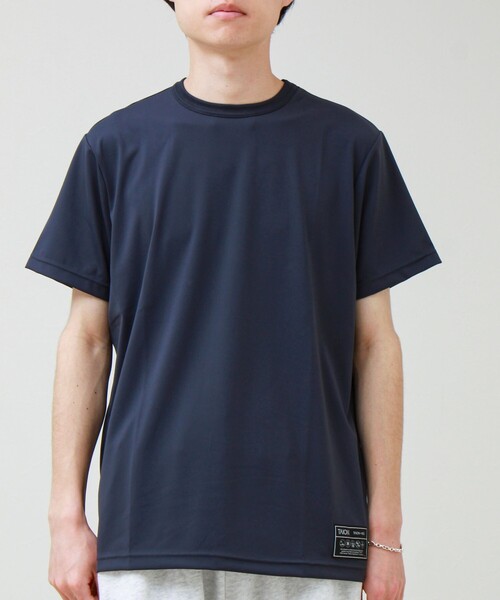 TAION(タイオン)の「【TAION / タイオン】ベーシックスポーツ UV 高反発ストレッチ カットソー(Tシャツ/カットソー・メンズ・ダークネイビー/ライトグレー/オリーブ/ブラック/オフホワイト・M/L/XL)」の10枚目の写真