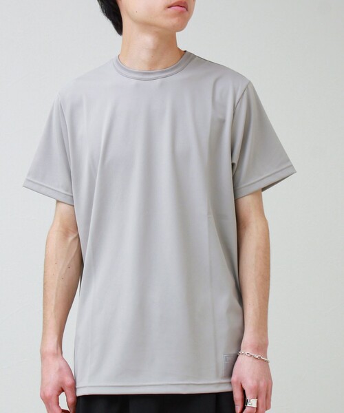 TAION(タイオン)の「【TAION / タイオン】ベーシックスポーツ UV 高反発ストレッチ カットソー(Tシャツ/カットソー・メンズ・ダークネイビー/ライトグレー/オリーブ/ブラック/オフホワイト・M/L/XL)」の16枚目の写真
