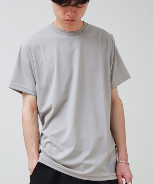 TAION(タイオン)の「【TAION / タイオン】ベーシックスポーツ UV 高反発ストレッチ カットソー(Tシャツ/カットソー・メンズ・ダークネイビー/ライトグレー/オリーブ/ブラック/オフホワイト・M/L/XL)」の18枚目の写真