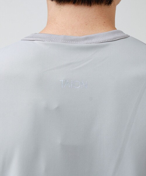 TAION(タイオン)の「【TAION / タイオン】ベーシックスポーツ UV 高反発ストレッチ カットソー(Tシャツ/カットソー・メンズ・ダークネイビー/ライトグレー/オリーブ/ブラック/オフホワイト・M/L/XL)」の21枚目の写真