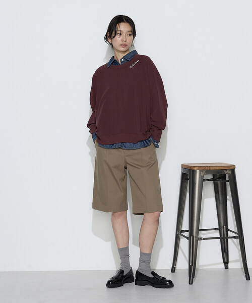 COMME CA Wardrobe(コムサワードローブ)の「コンパクトクロス ハーフパンツ(その他パンツ・レディース・カーキ/ネイビー・9号)」の9枚目の写真