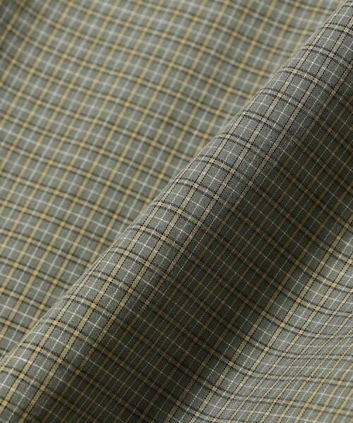 BEAMS（ビームス）の「チェック プルオーバー シャツ（シャツ/ブラウス・メンズ・オリーブ/サックスブルー・S/M/L/XL）」の5枚目の写真