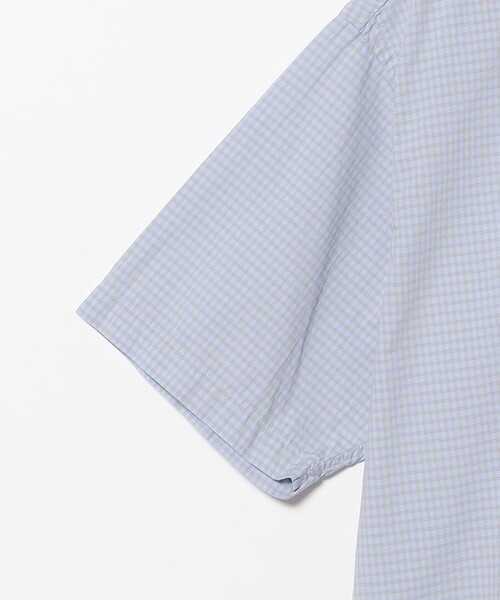 BEAMS（ビームス）の「チェック プルオーバー シャツ（シャツ/ブラウス・メンズ・オリーブ/サックスブルー・S/M/L/XL）」の8枚目の写真