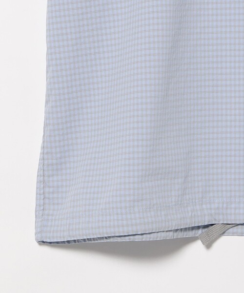 BEAMS（ビームス）の「チェック プルオーバー シャツ（シャツ/ブラウス・メンズ・オリーブ/サックスブルー・S/M/L/XL）」の9枚目の写真