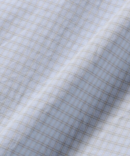 BEAMS（ビームス）の「チェック プルオーバー シャツ（シャツ/ブラウス・メンズ・オリーブ/サックスブルー・S/M/L/XL）」の13枚目の写真