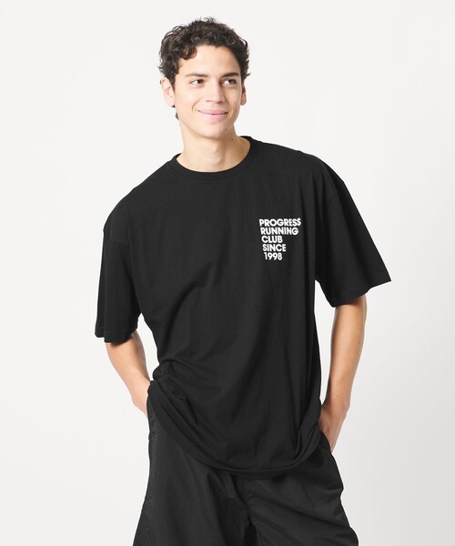 LOEFF（ロエフ）の「【別注】＜PROGRESS RUNNING CLUB＞1998 ショートスリーブ Tシャツ UNISEX（Tシャツ/カットソー・レディース・ブラック・FREE）」の12枚目の写真