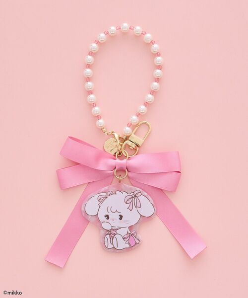 Maison de FLEUR(メゾンドフルール)の「Lil ala mode アセチチャーム(チャーム・レディース・イエロー/ピンク/ライトブルー/ライトピンク・FREE)」の1枚目の写真