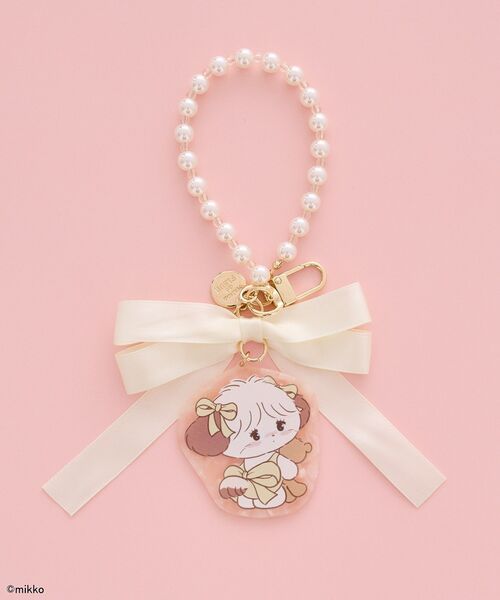 Maison de FLEUR(メゾンドフルール)の「Lil ala mode アセチチャーム(チャーム・レディース・イエロー/ピンク/ライトブルー/ライトピンク・FREE)」の3枚目の写真