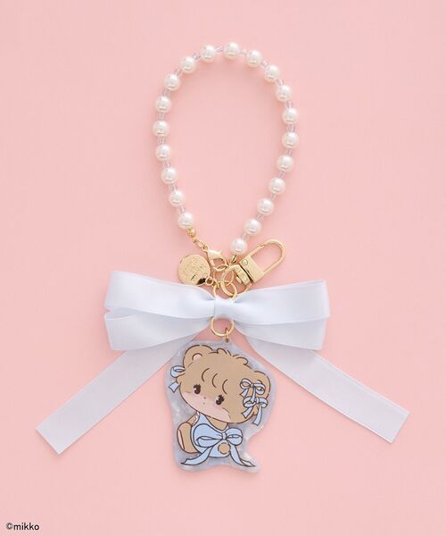 Maison de FLEUR(メゾンドフルール)の「Lil ala mode アセチチャーム(チャーム・レディース・イエロー/ピンク/ライトブルー/ライトピンク・FREE)」の2枚目の写真
