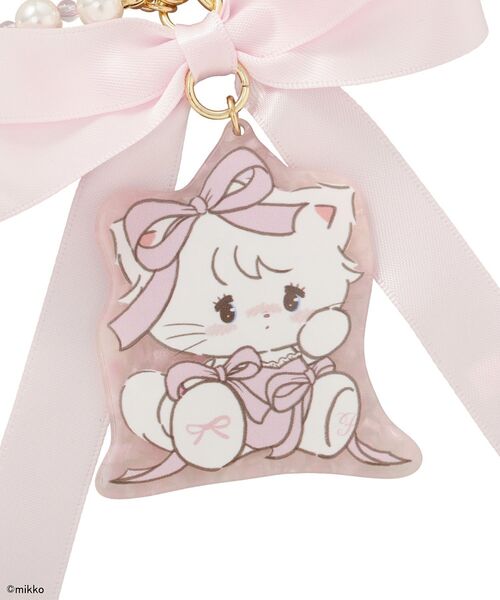 Maison de FLEUR(メゾンドフルール)の「Lil ala mode アセチチャーム(チャーム・レディース・イエロー/ピンク/ライトブルー/ライトピンク・FREE)」の8枚目の写真