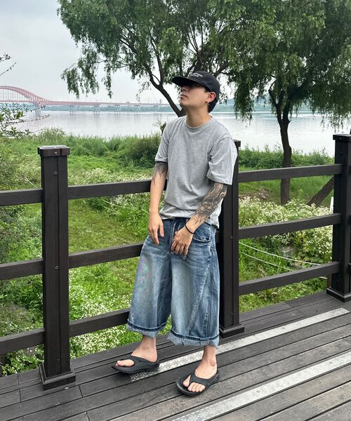 DNSR(ディーエヌエスアール)の「エンジニアバミューダデニムパンツブルー(その他パンツ・メンズ・その他・SMALL/MEDIUM/LARGE/X-LARGE)」の4枚目の写真