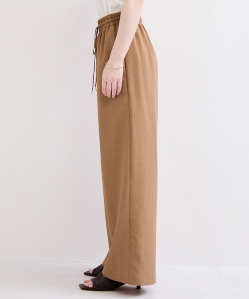 le cercle ADAM ET ROPE'(ルセルクルアダムエロペ)の「タンブラーブッチャーワイドパンツ/セットアップ対応(その他パンツ・レディース・キャメル/ダークブラウン/チャコールグレー・FREE)」の9枚目の写真