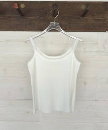 【 New market 】 クルーネック レース  キャミソール