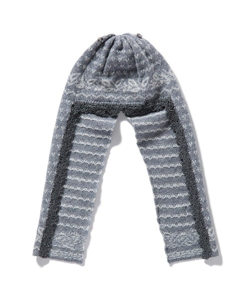 PERVERZE（パーバーズ）の「Braid Trim Knit Cap（ニットキャップ