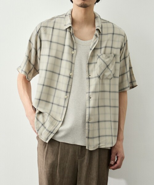REMI RELIEF（レミレリーフ）の「【REMI RELIEF/レミレリーフ】Wタックタンクトップ（タンクトップ・メンズ・ブラック/オフホワイト/グレー・M/L）」の7枚目の写真