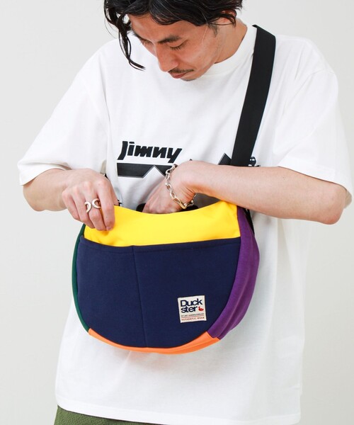 FREDY MAC（フレディーマック）の「【Duckster/ダックスター】切替ハーフショルダーバッグ（ショルダーバッグ・メンズ・ブラック/グレー系その他2・FREE）」の13枚目の写真