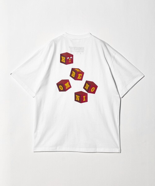 Hombre Nino（オンブレニーニョ）の「＜Hombre Nino＞ S/S PRINT TEE/Tシャツ（Tシャツ/カットソー・メンズ・ベージュ/ホワイト・M/L）」の2枚目の写真