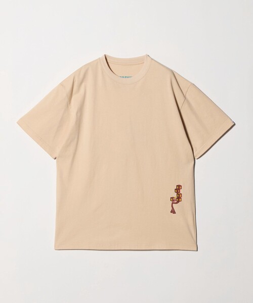 Hombre Nino（オンブレニーニョ）の「＜Hombre Nino＞ S/S PRINT TEE/Tシャツ（Tシャツ/カットソー・メンズ・ベージュ/ホワイト・M/L）」の3枚目の写真