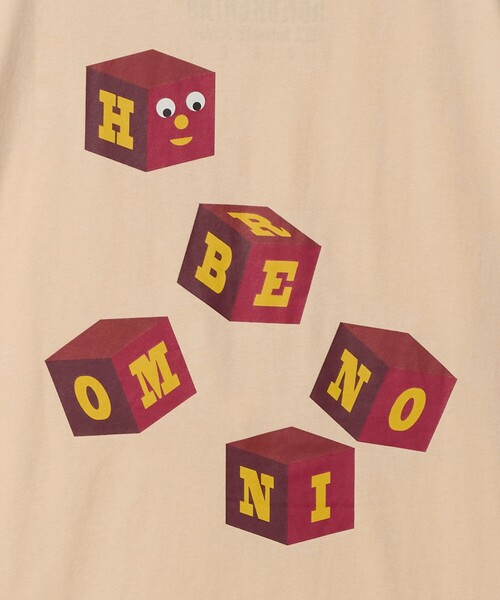 Hombre Nino（オンブレニーニョ）の「＜Hombre Nino＞ S/S PRINT TEE/Tシャツ（Tシャツ/カットソー・メンズ・ベージュ/ホワイト・M/L）」の8枚目の写真