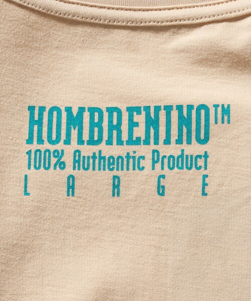 Hombre Nino（オンブレニーニョ）の「＜Hombre Nino＞ S/S PRINT TEE/Tシャツ（Tシャツ/カットソー・メンズ・ベージュ/ホワイト・M/L）」の15枚目の写真