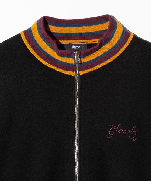 glamb（グラム）の「Knit Jersey Blouson / ニットジャージブルゾン（ニット/セーター・メンズ・ネイビー/ブラック・M/L）」の16枚目の写真