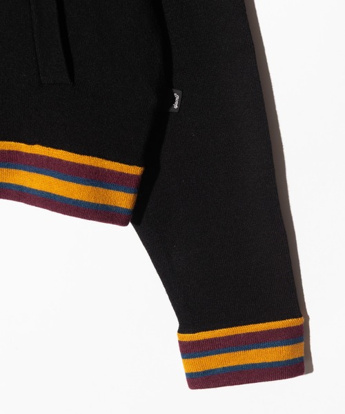 glamb（グラム）の「Knit Jersey Blouson / ニットジャージブルゾン（ニット/セーター・メンズ・ネイビー/ブラック・M/L）」の18枚目の写真