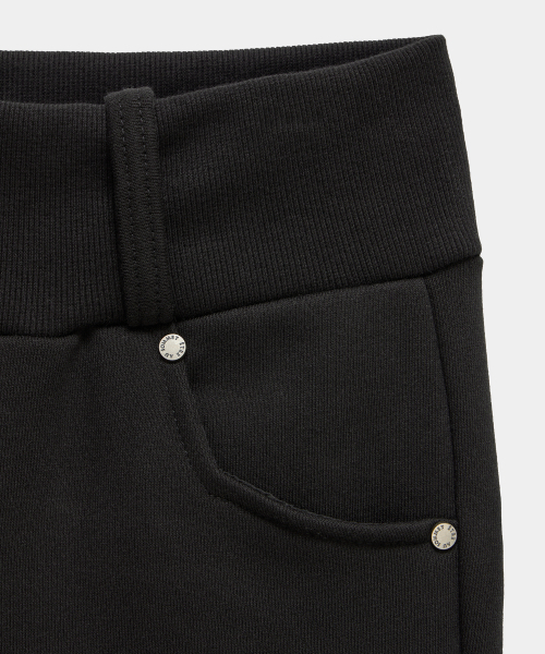 ETRE AU SOMMET(エトレオソメ)の「Lace Zipper Layer Bootcut Pants (Black)(その他パンツ・レディース・ブラック・FREE)」の11枚目の写真