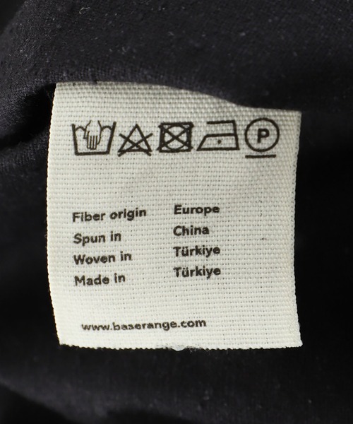 BASERANGE（ベースレンジ）の「BASERANGE / ベースレンジ：OTAY JUMPSUIT：JUOT-RS-000[ANN]（サロペット/オーバーオール・レディース・ブラック・XS-S）」の5枚目の写真