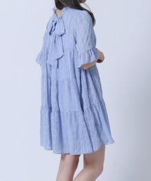 シアーティアードミニ ワンピース