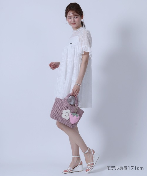 MARY QUANT（マリークワント）の「シアーティアードミニ ワンピース（ワンピース・レディース・ブルー/ブラック/ホワイト・M）」の10枚目の写真