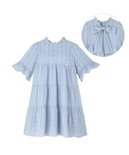 MARY QUANT（マリークワント）の「シアーティアードミニ ワンピース（ワンピース・レディース・ブルー/ブラック/ホワイト・M）」の18枚目の写真
