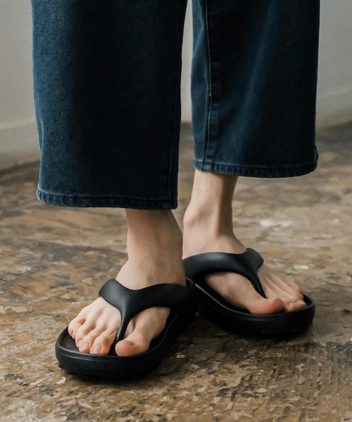 THE NORTH FACE(ザノースフェイス)の「THE NORTH FACE ザ・ノースフェイス CAMPER’S FLIP 厚底トングサンダル(サンダル・メンズ・ピンク/オレンジ/ブラック・25cm/26cm/27cm/28cm/24cm)」の8枚目の写真