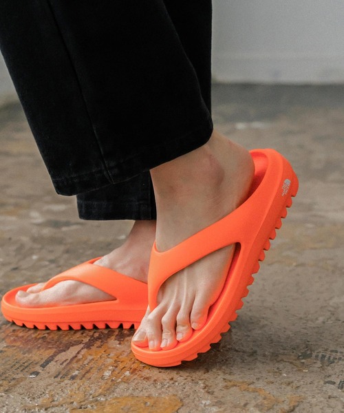 THE NORTH FACE(ザノースフェイス)の「THE NORTH FACE ザ・ノースフェイス CAMPER’S FLIP 厚底トングサンダル(サンダル・メンズ・ピンク/オレンジ/ブラック・25cm/26cm/27cm/28cm/24cm)」の20枚目の写真